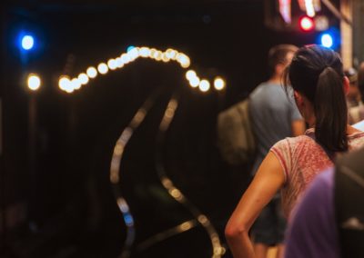 Waiting for a Train NYC