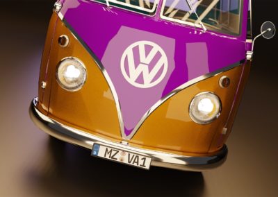 VW T1 Blender 3D