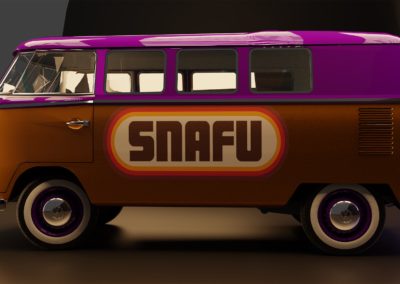 VW T1 Blender 3D