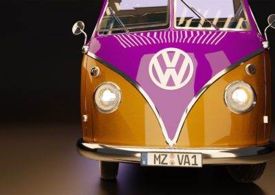 VW T1 Blender 3D