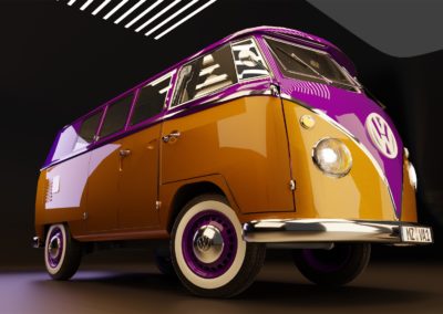 VW T1 Blender 3D