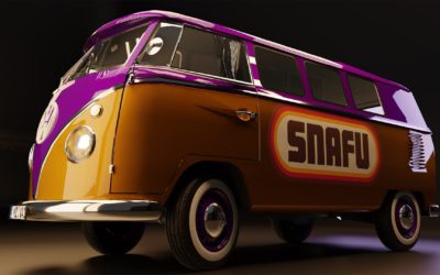 Volkswagen T1 – Blender 3D – Cycles