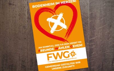 2024 Wahlkampf FWG Bodenheim e.V.