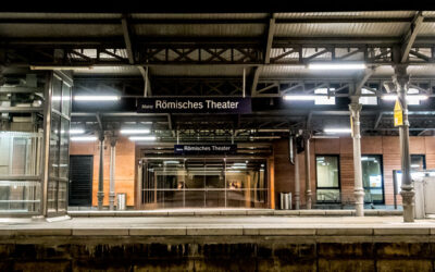 Mainz Bahnhof Römisches Theater