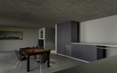 Blender Rendering Einrichtungsszene